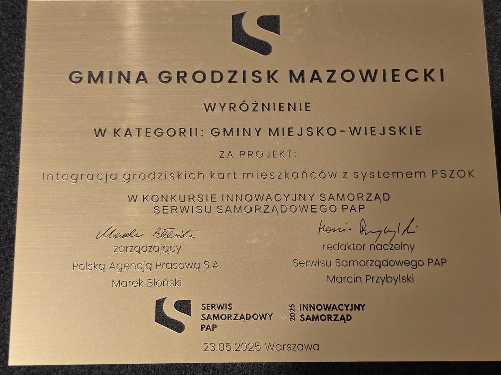 Konkurs Innowacyjny Samorząd 2025